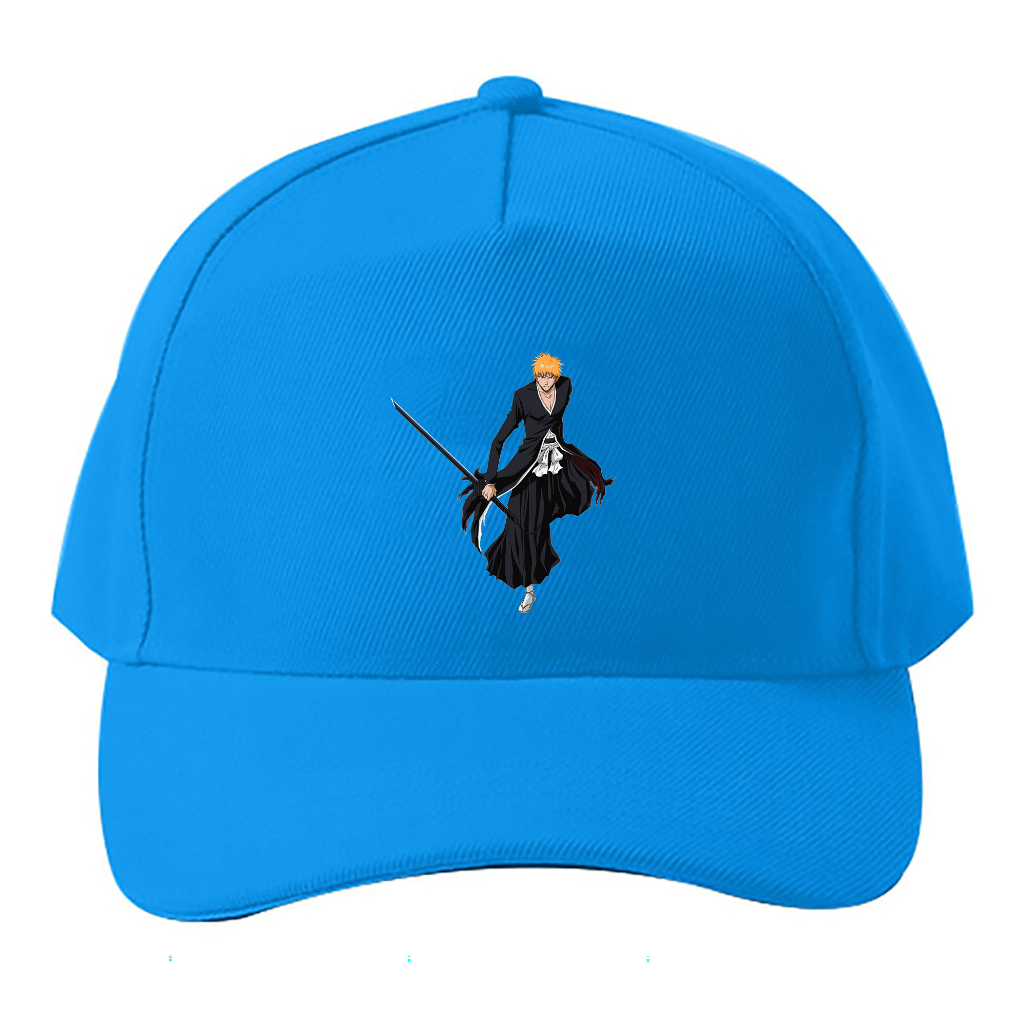 （画像用） ブリーチ 黒崎一護（くろさき いちご）BLEACH Kurosaki Ichigo ベースボールキャップ 綿100％ 男女兼用 帽子 スポーツ